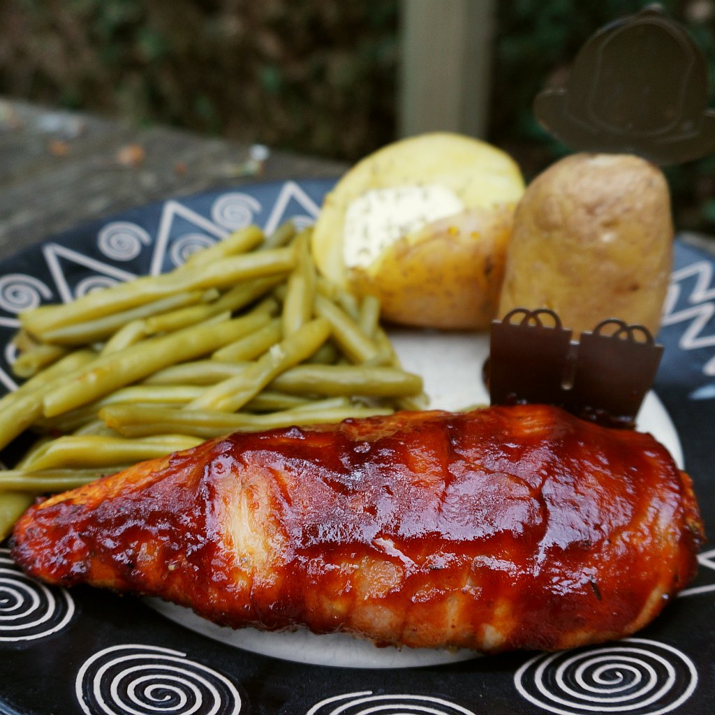 Kipfilet in spek