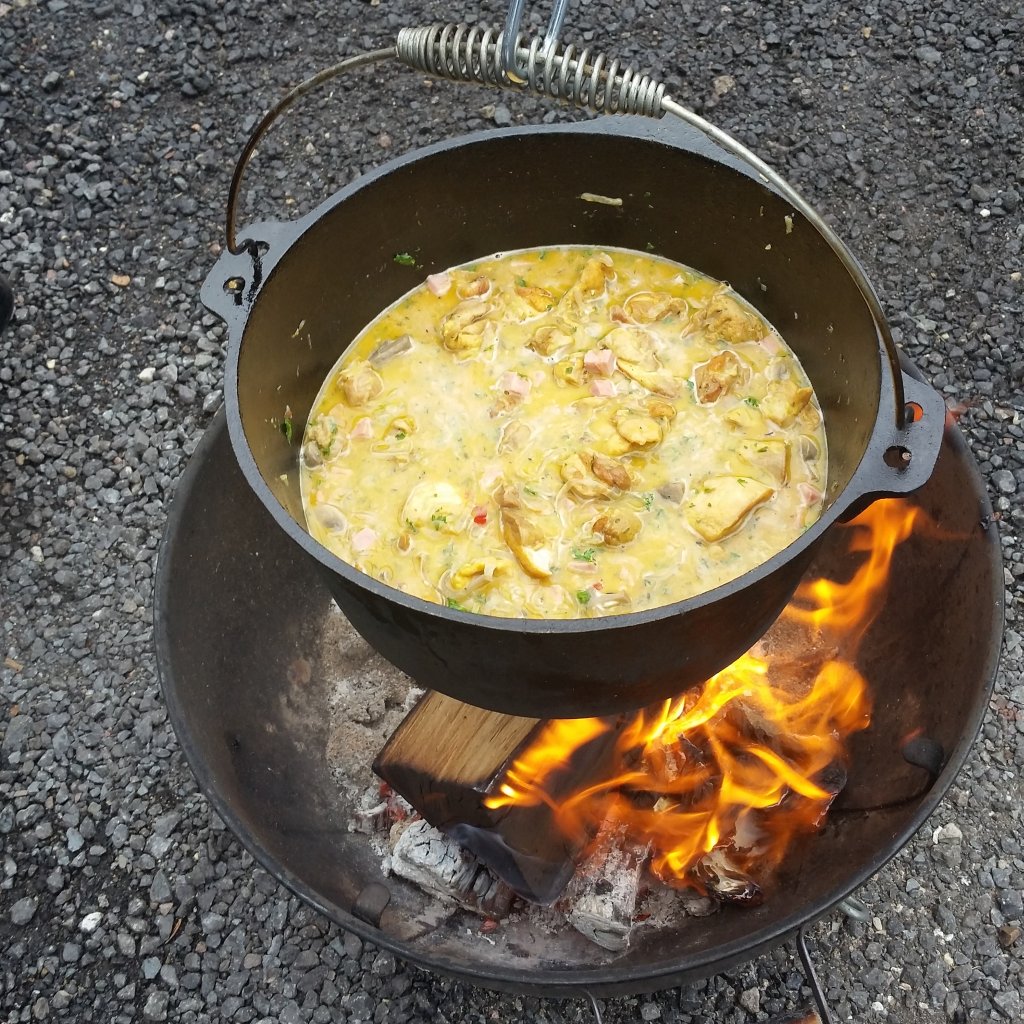 Coq au Vin uit de Dutch Oven